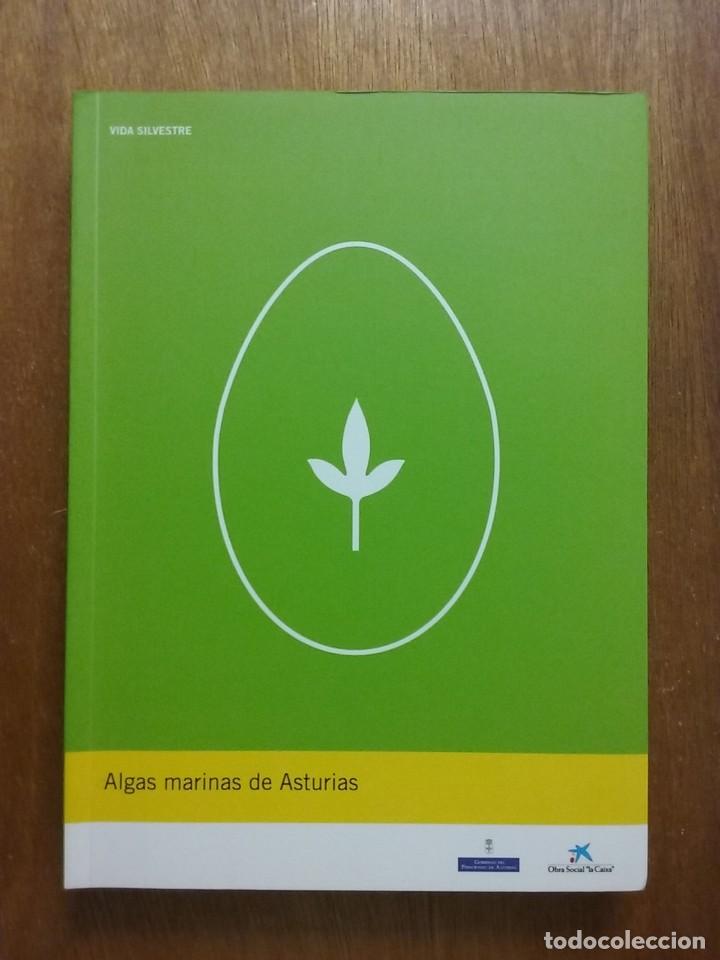 Libros de segunda mano: ALGAS MARINAS DE ASTURIAS, EVA MARIA LLERA, JESUS ALVAREZ RABOSO, VIDA SILVESTRE