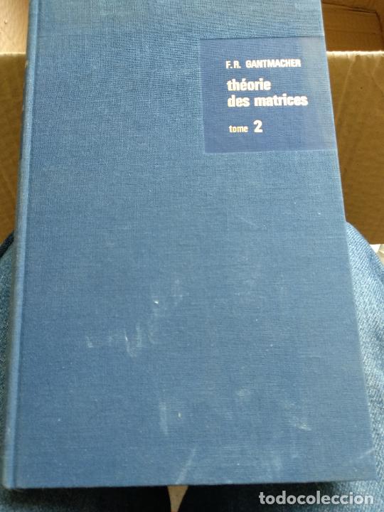 Libros de segunda mano de ciencias: Theorie matrices 2 question spec appli 092193 Gantmacher - Foto 1