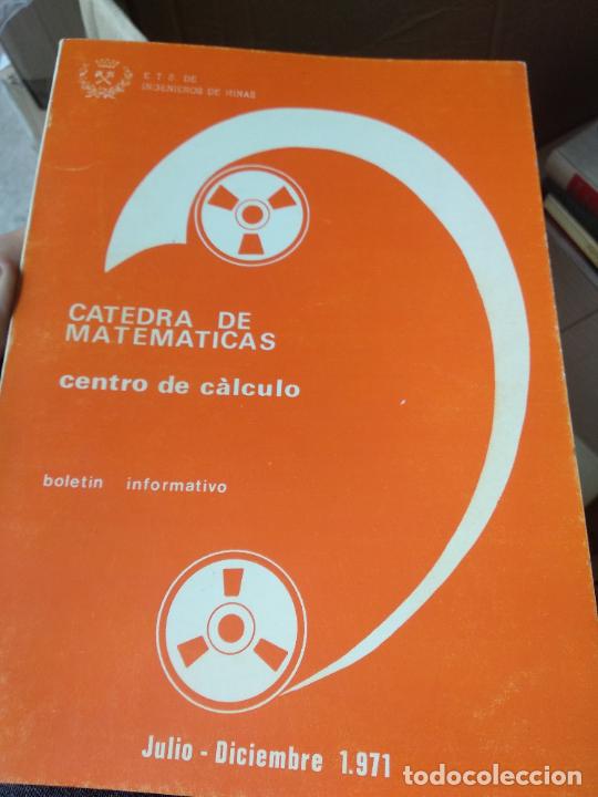 Libros de segunda mano de ciencias: Catedra de matematicas - centro de calculo - Foto 1