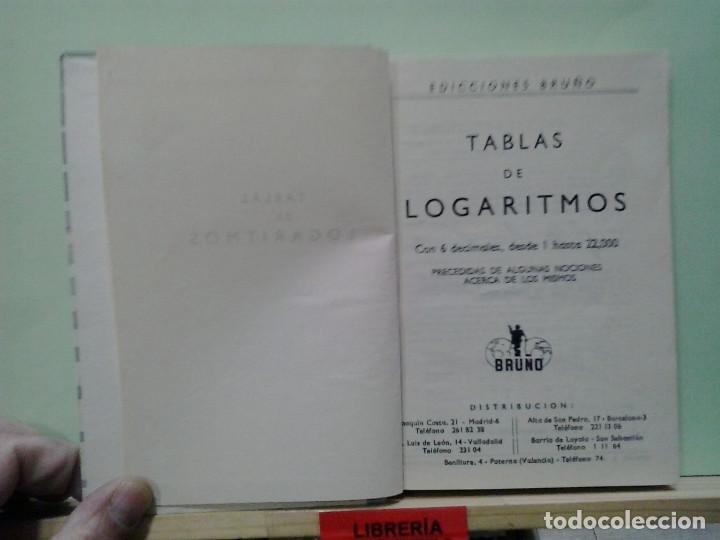 Libros de segunda mano de ciencias: Tablas de logaritmos y trigonom&eacute;tricas - Foto 2