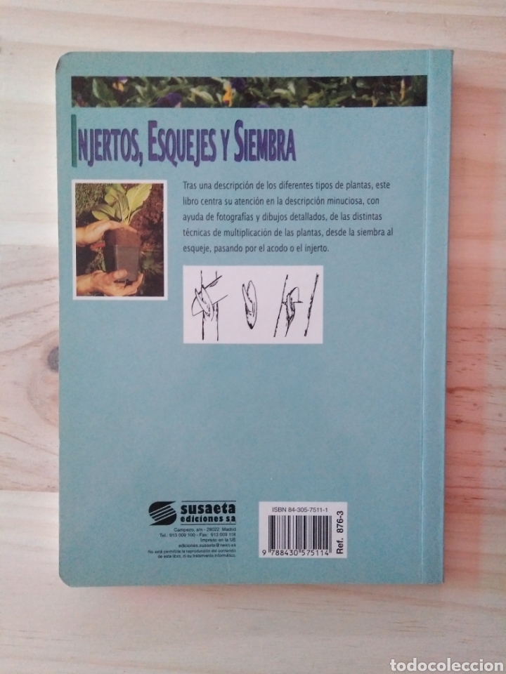 Libros de segunda mano: INJERTOS, ESQUEJES Y SIEMBRA / Marcel Guedj - Foto 2