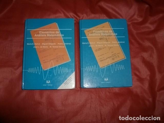 Libros de segunda mano de ciencias: ELEMENTOS Y PROBLEMAS DE AN&Aacute;LISIS MATEM&Aacute;TICO - M.E. BALLV&Eacute; Y OTROS - Foto 1