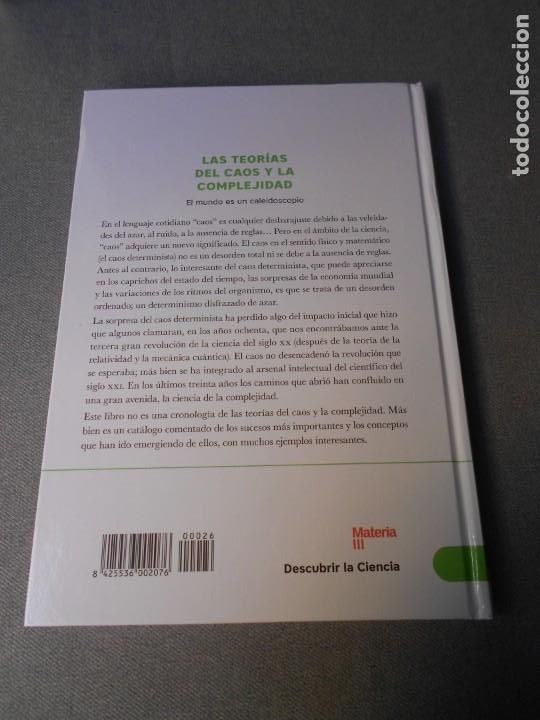 Libros de segunda mano de ciencias: LAS TEORIAS DEL CAOS Y LA COMPLEJIDAD - Foto 6