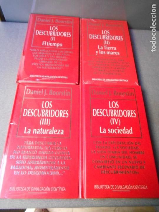 Libros de segunda mano de ciencias: LOS DESCUBRIDORES. 4 TOMOS - Foto 1
