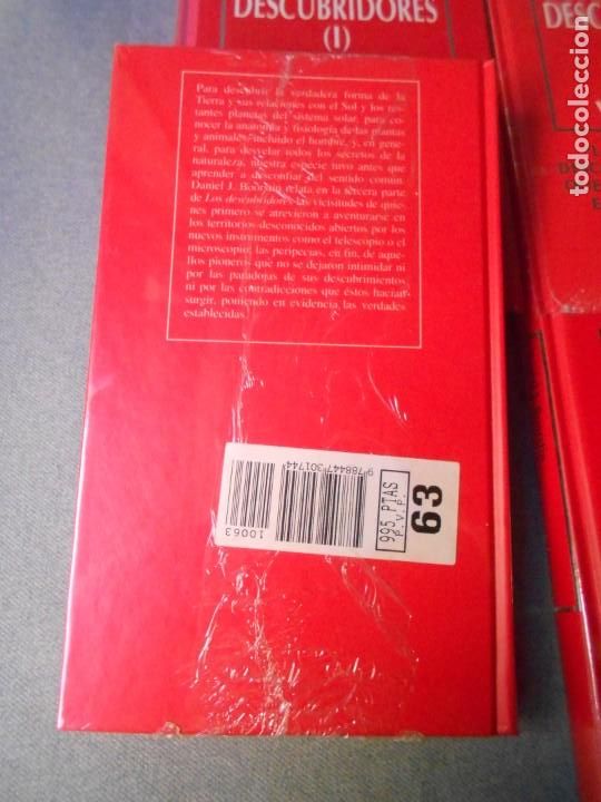 Libros de segunda mano de ciencias: LOS DESCUBRIDORES. 4 TOMOS - Foto 2