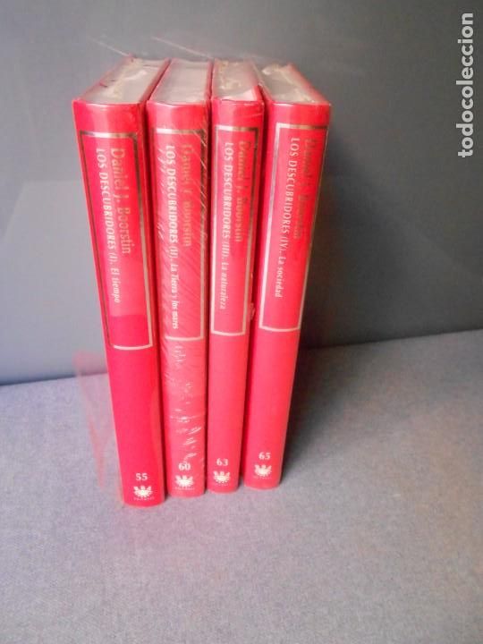 Libros de segunda mano de ciencias: LOS DESCUBRIDORES. 4 TOMOS - Foto 4