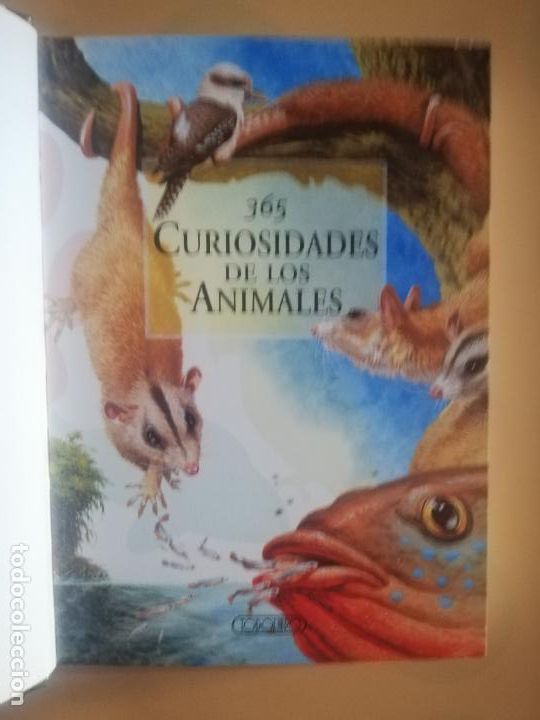 Libros de segunda mano: 365 CURIOSIDADES DE LOS ANIMALES. TODOLIBRO EDICIONES. - Foto 2