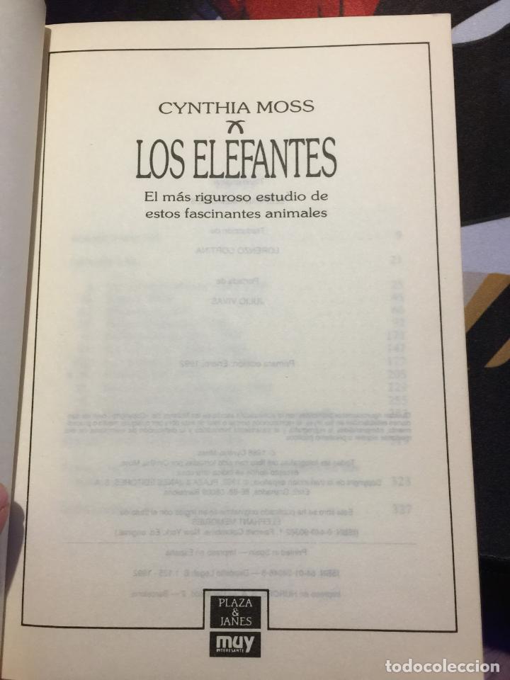 Libros de segunda mano: Los elefantes - Cynthia Moss - Foto 5
