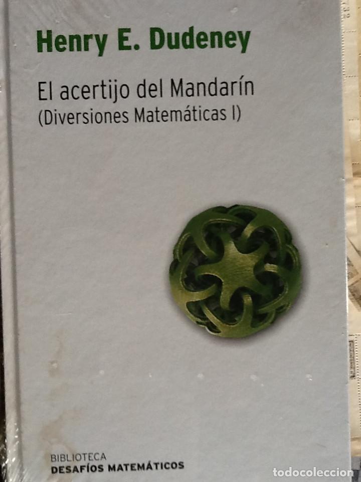 Libros de segunda mano de ciencias: EL ACERTIJO DEL MANDAR&Iacute;N. HENRY DUDENEY. - Foto 1