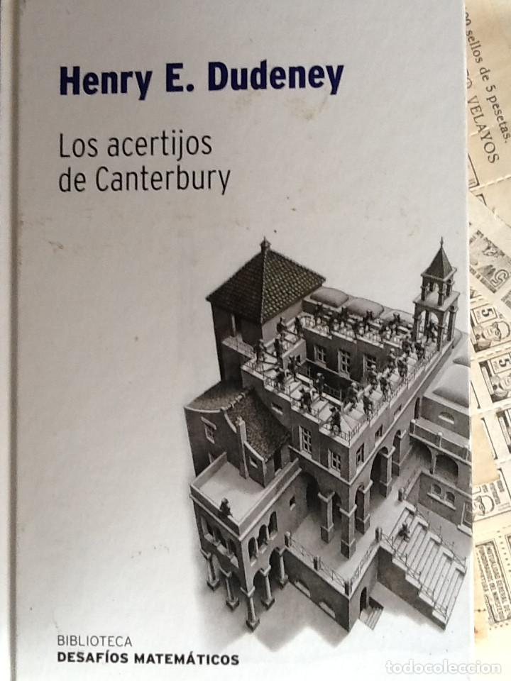 Libros de segunda mano de ciencias: LOS ACERTIJOS DE CANTERBURY. HENRY DUDENEY - Foto 1