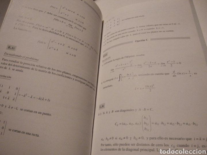 Libros de segunda mano de ciencias: Selectividad matem&aacute;ticas LOGSE - Foto 4