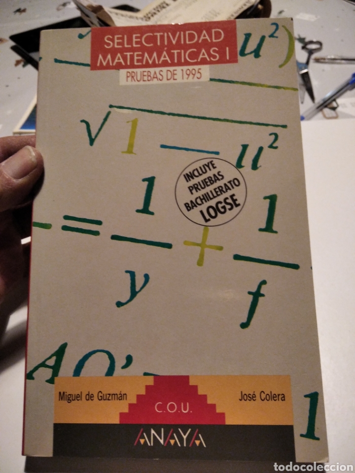 Libros de segunda mano de ciencias: Selectividad matem&aacute;ticas LOGSE - Foto 1