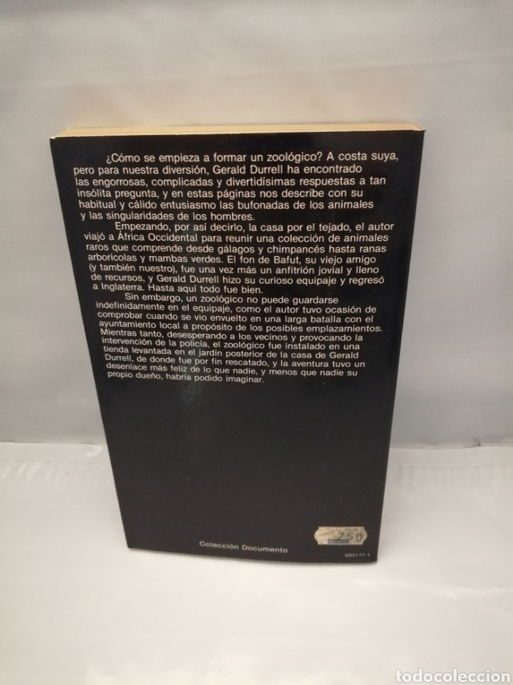 Libros de segunda mano: Un zoo en mi equipaje (Primera edici&oacute;n) - Foto 2