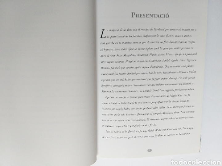 Libros de segunda mano: Les flors de Menorca Miguel Cao Barredo .. Baleares - Foto 8