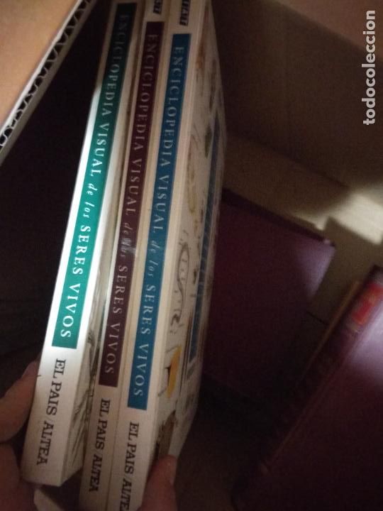 Libros de segunda mano: Enciclopedia visual de los seres vivos. 3 Tomos. Completo - Foto 2