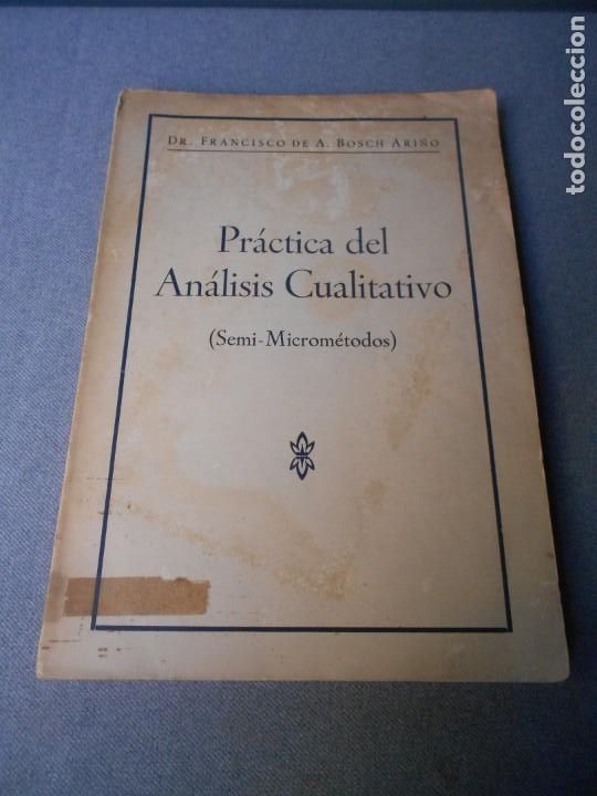 Gebrauchte B&uuml;cher der Wissenschaften: PRACTICA DEL ANALISIS CUANTITATIVO