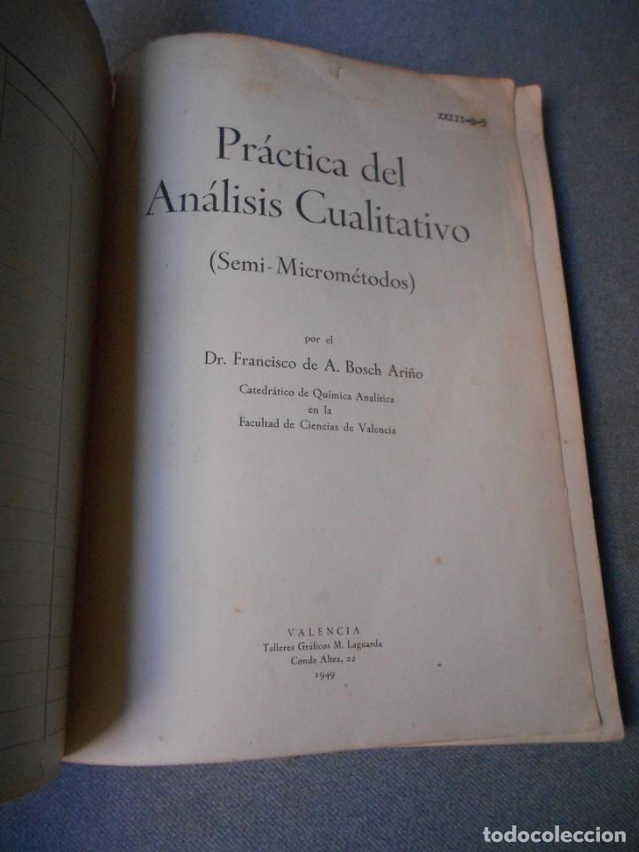 Libros de segunda mano de ciencias: PRACTICA DEL ANALISIS CUANTITATIVO - Foto 2