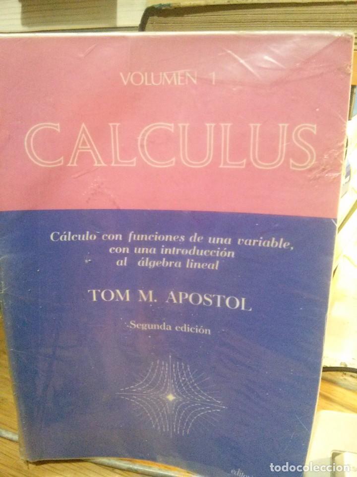 Gebrauchte B&uuml;cher der Wissenschaften: CALCULOS TOM M. APOSTOL EDIT. REVERT&Eacute;.