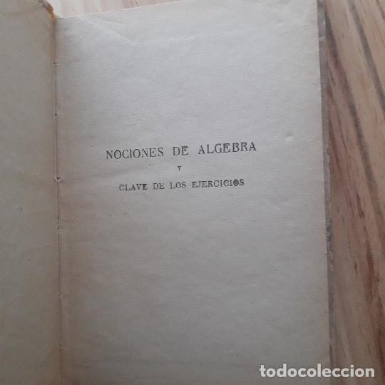 Libros de segunda mano de ciencias: NOCIONES DE ALGEBRA Y TRIGONOMETRIA (EDICIONES BRU&Ntilde;O) - Foto 4