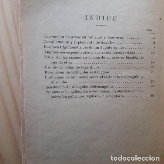 Libros de segunda mano de ciencias: NOCIONES DE ALGEBRA Y TRIGONOMETRIA (EDICIONES BRU&Ntilde;O) - Foto 7