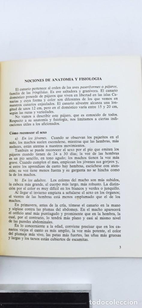 Libros de segunda mano: MIS CANARIOS 1969 ENVIO CERTIFICADO GRATUITO - Foto 13
