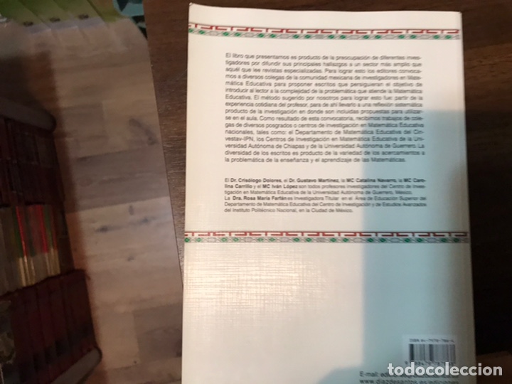 Libros de segunda mano de ciencias: Matem&aacute;tica educativa: Cris&oacute;logo Dolores - Foto 2