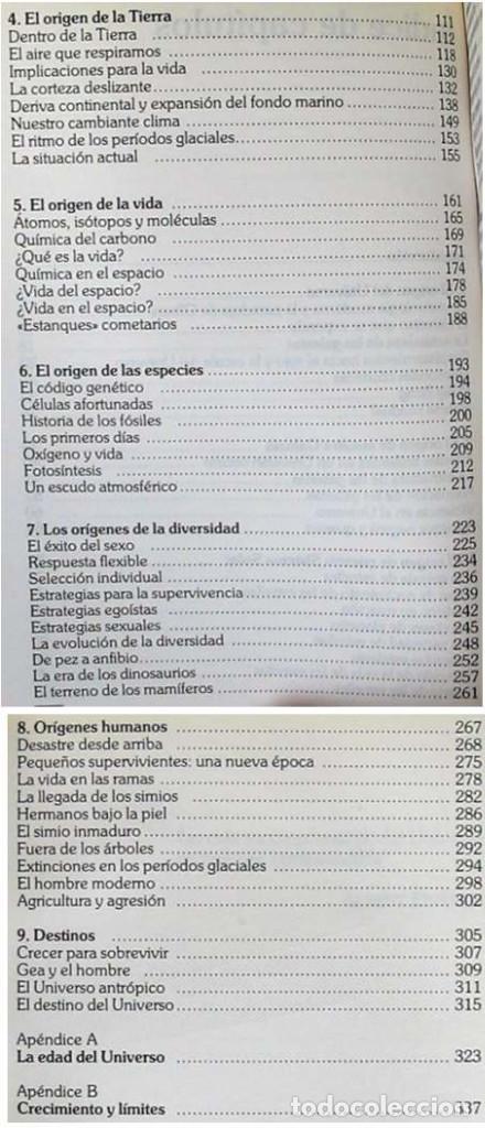 Libros de segunda mano de ciencias: GENESIS - BIBLIOTECA CIENTIFICA SALVAT - JOHN GRIBBIN - VER &Iacute;NDICE - Foto 3