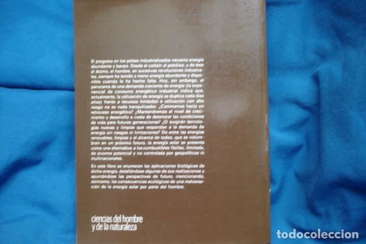 Libros de segunda mano de ciencias: LA BIOCONVERSI&Oacute;N DE LA ENERG&Iacute;A - EDICIONES PIR&Aacute;MIDE 1&ordf; EDICI&Oacute;N 1983 - Foto 4