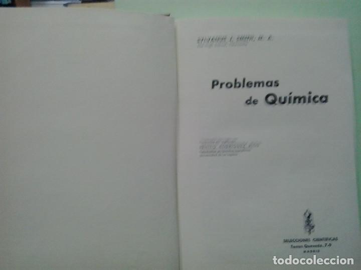 Libros de segunda mano de ciencias: Problemas de qu&iacute;mica. Sylvanus J. Smith - Foto 2