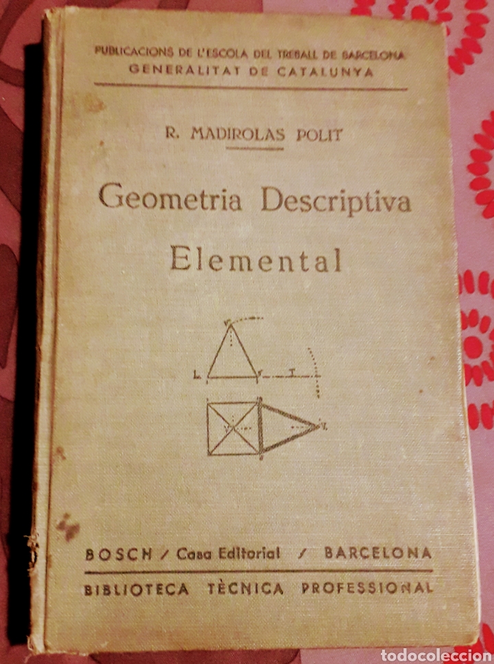 Libros de segunda mano de ciencias: Geometr&iacute;a Descriptiva Elemental - Foto 1