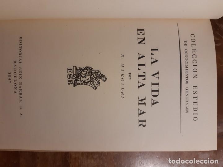 Libros de segunda mano: La vida en alta mar R. Magalef - Foto 5