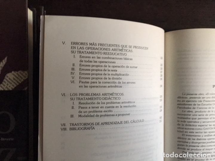 Libros de segunda mano de ciencias: El n&uacute;mero y las operaciones aritm&eacute;ticas b&aacute;sicas su psicodid&aacute;ctica. Jos&eacute; Luis Luce&ntilde;o - Foto 4