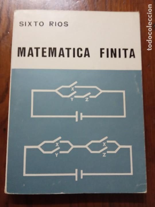 Libros de segunda mano de ciencias: MATEMATICA FINITA-SIXTO RIOS. - Foto 1