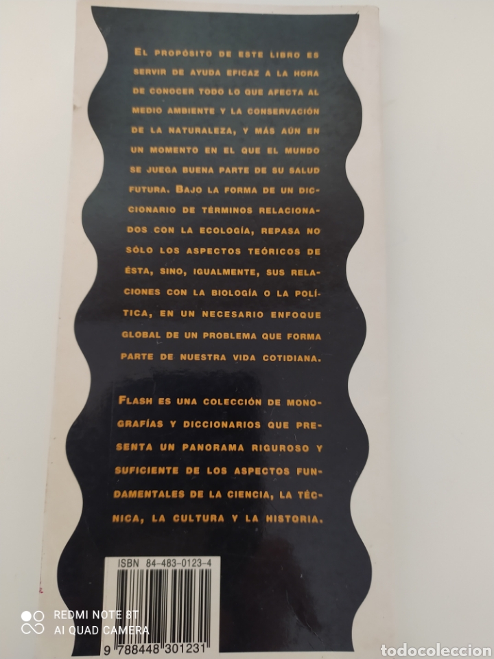 Libros de segunda mano: Diccionario de Ecolog&iacute;a Jos&eacute; Luis Centuri&oacute;n - Foto 2