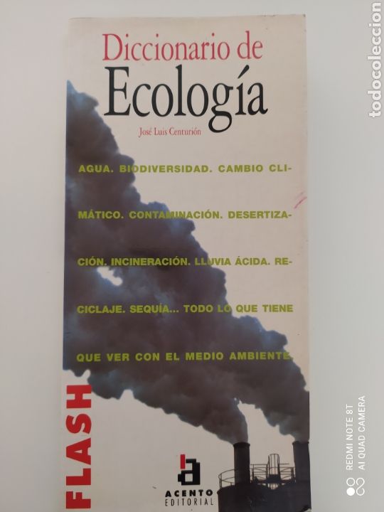 Libros de segunda mano: Diccionario de Ecolog&iacute;a Jos&eacute; Luis Centuri&oacute;n - Foto 1