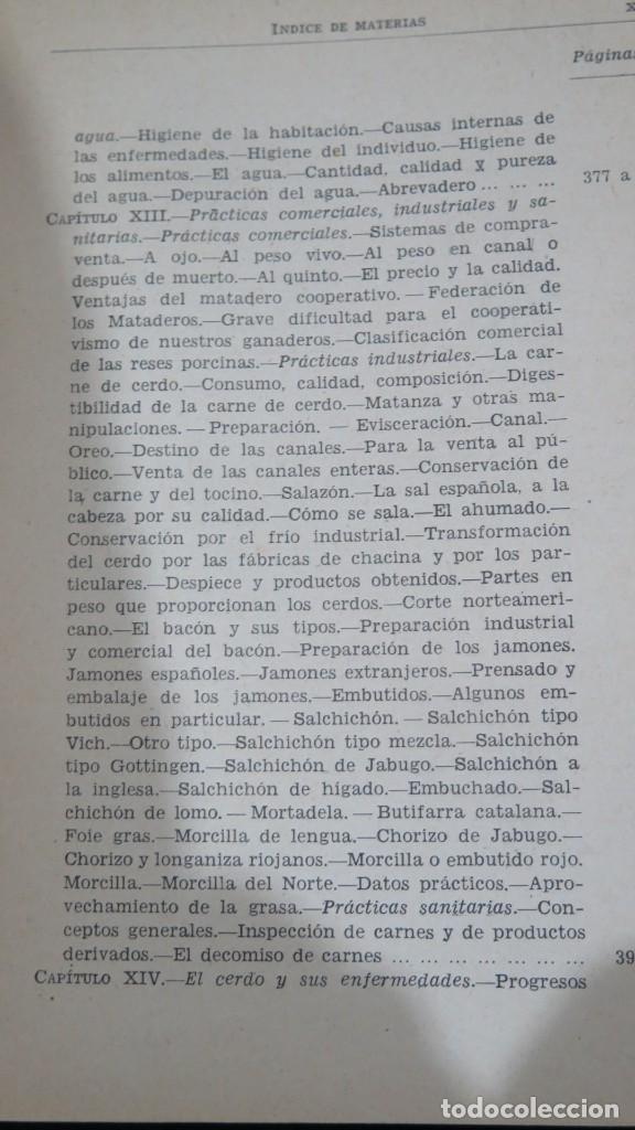 Libros de segunda mano: GANADO DE CERDA. SANTOS ARAN - Foto 8