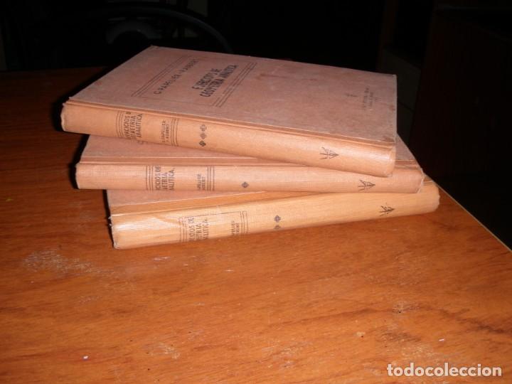 Libros de segunda mano de ciencias: TRES LIBROS EJERCICIOS DE GEOMETR&Iacute;A DESCRIPTIVA PAPELIER AUBERT PERONA EDITOR - Foto 5