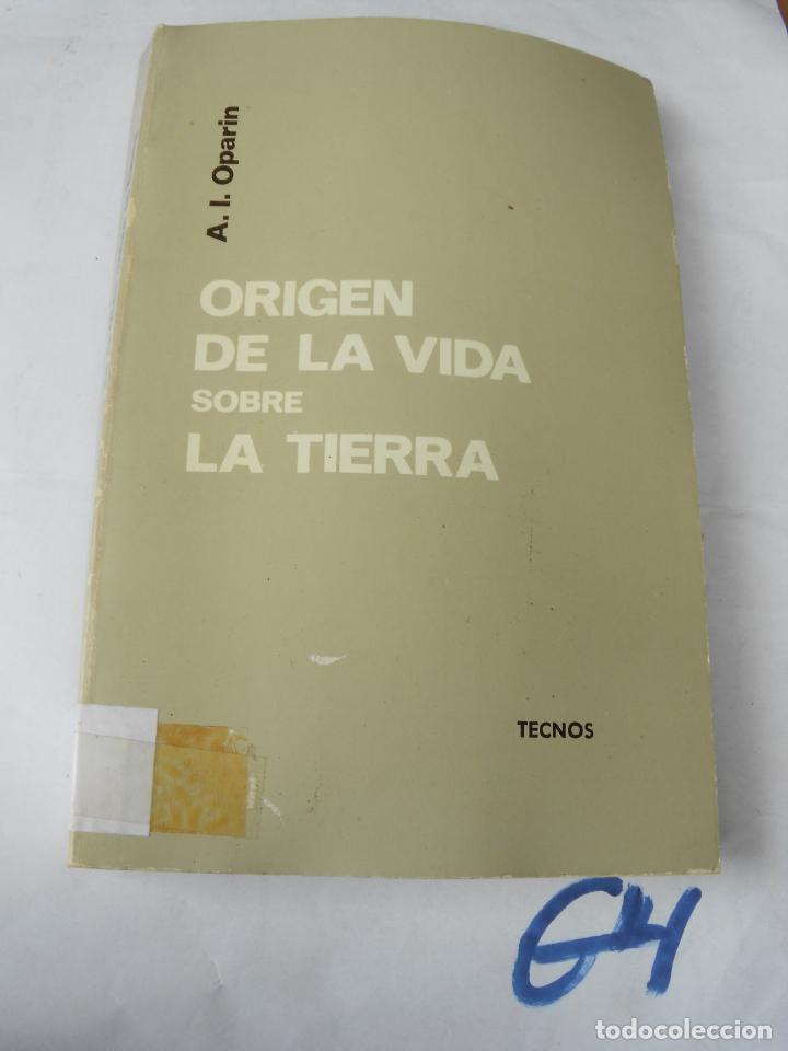 Libros de segunda mano: EL ORIGEN DE LA VIDA SOBRE LA TIERRA - Foto 1