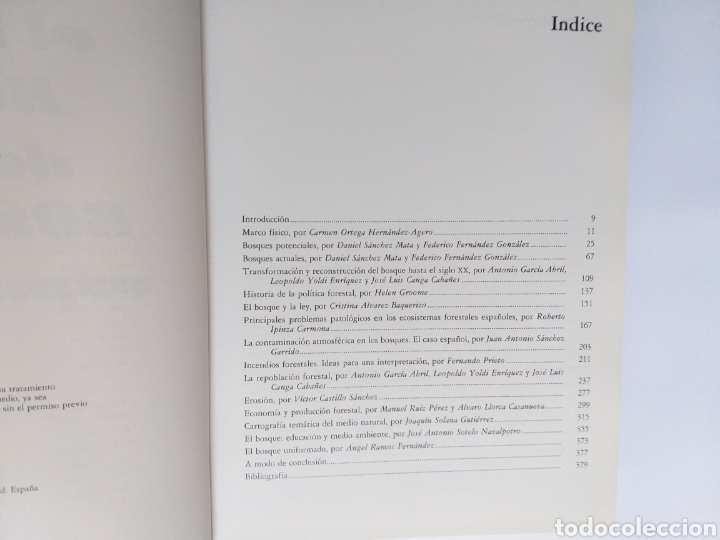Libros de segunda mano: El Libro Rojo de los bosques espa&ntilde;oles....... ENV&Iacute;O GRATIS CERT ESPA&Ntilde;A PEN&Iacute;NSULA - Foto 10
