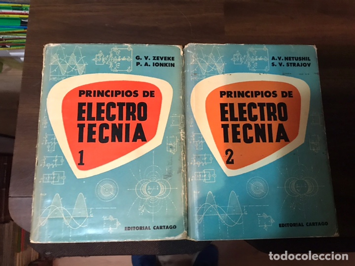 Gebrauchte B&uuml;cher der Wissenschaften: Electrotecnia 1 y 2. G. V. Zeveke . Muy dif&iacute;cil