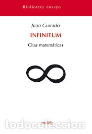 Libros de segunda mano de ciencias: infinitum Juan Guirado -citas matem&aacute;ticas- - Foto 1