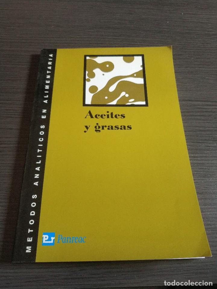 Libros de segunda mano de ciencias: ACEITES Y GRASAS. METODOS ANALITICOS EN ALIMENTARIA - Foto 1