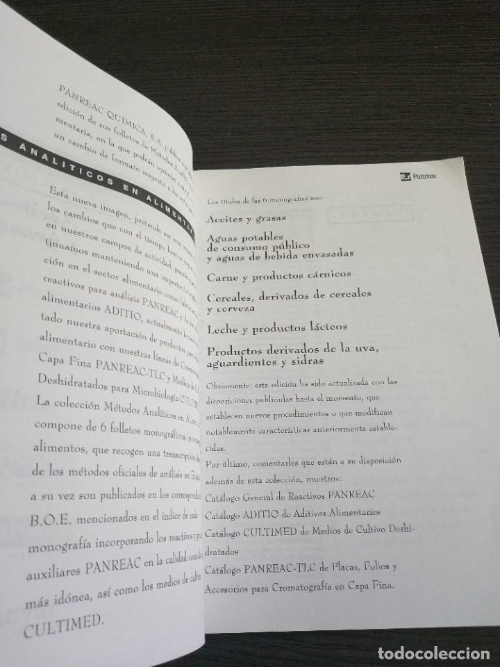 Libros de segunda mano de ciencias: ACEITES Y GRASAS. METODOS ANALITICOS EN ALIMENTARIA - Foto 2