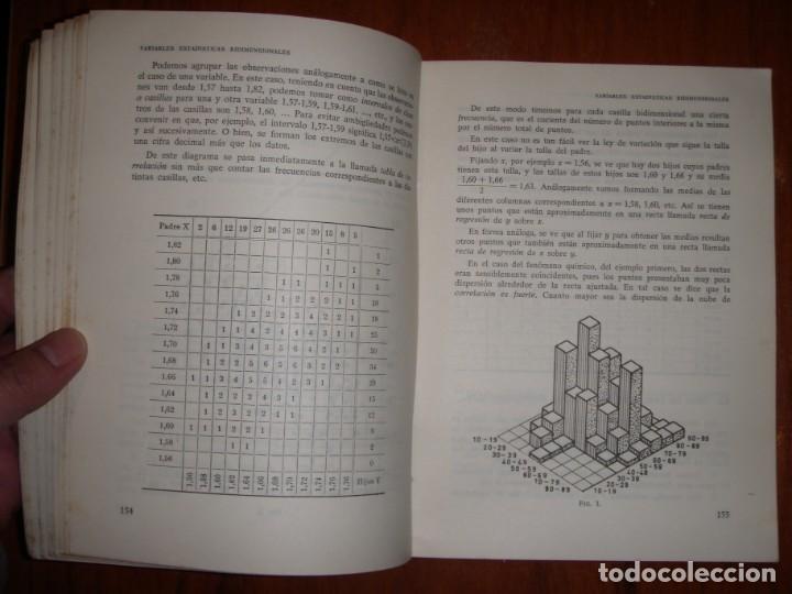 Libros de segunda mano de ciencias: LIBRO ANALISIS ESTADISTICO APLICADA SIXTO RIOS - Foto 8