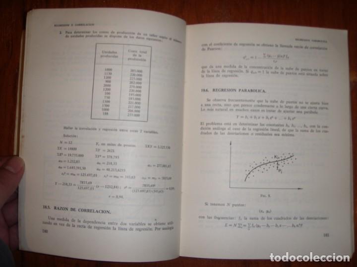 Libros de segunda mano de ciencias: LIBRO ANALISIS ESTADISTICO APLICADA SIXTO RIOS - Foto 9