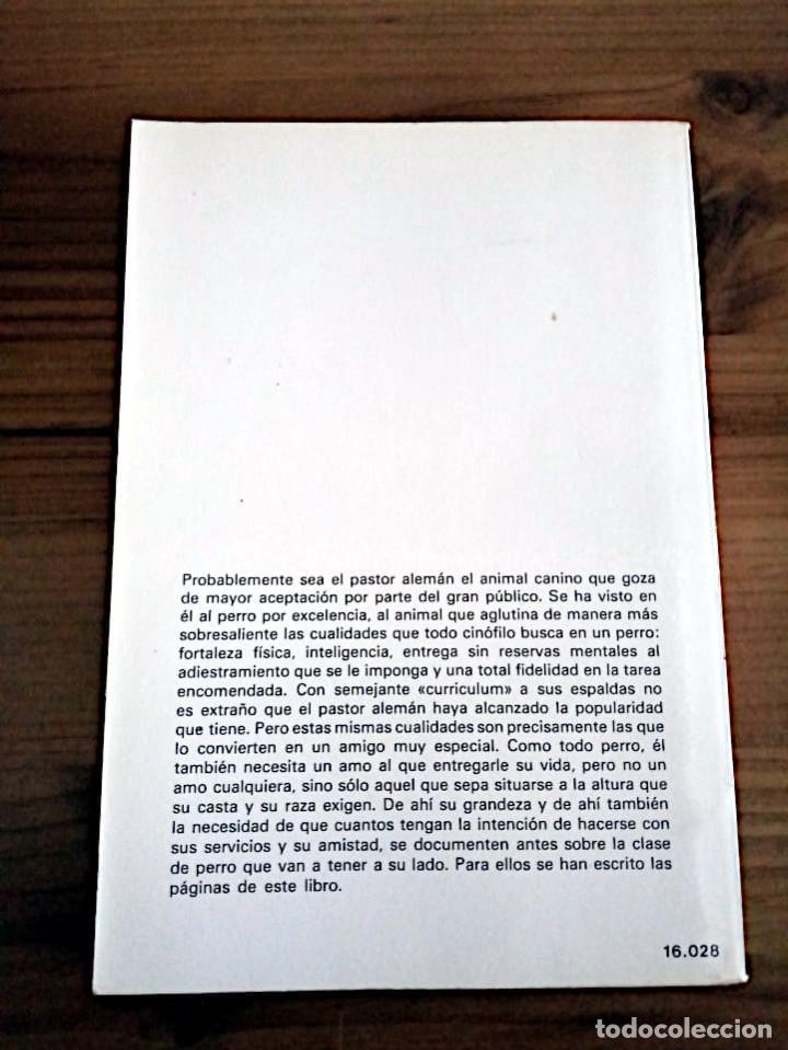 Libros de segunda mano: EL PASTOR ALEM&Aacute;N. SAGU&Eacute;S, F. - PACHECO, A. DE VECCHI EDICIONES. 1986 - Foto 4