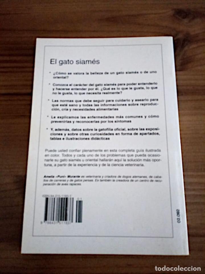 Libros de segunda mano: GATO SIAM&Eacute;S. MURANTE AMELIA. DE VECCHI. ED. 2001 - Foto 4