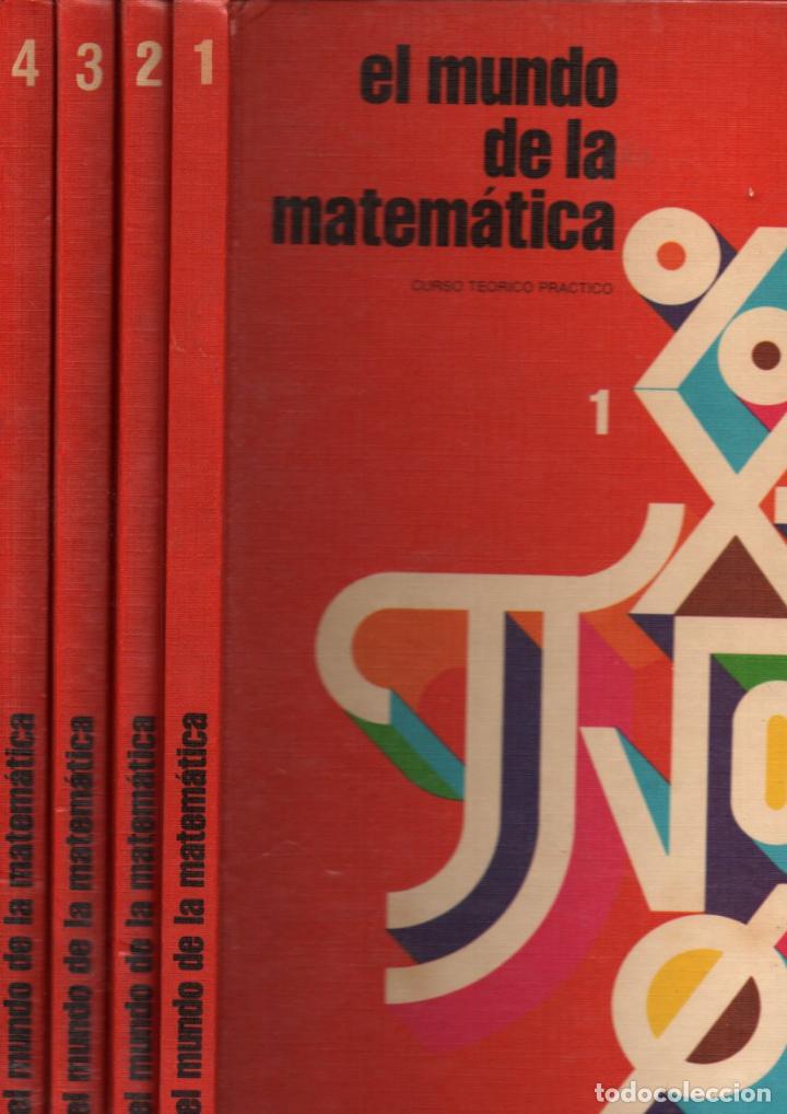 Libros de segunda mano de ciencias: EL MUNDO DE LA MATEM&Aacute;TICA (OC&Eacute;ANO, 1975) - Foto 1