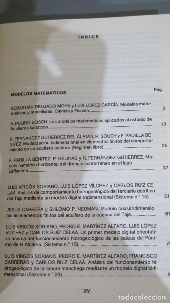Libros de segunda mano: III SIMPOSIO DE HIDROGEOLOGIA. TOMO IX - Foto 2