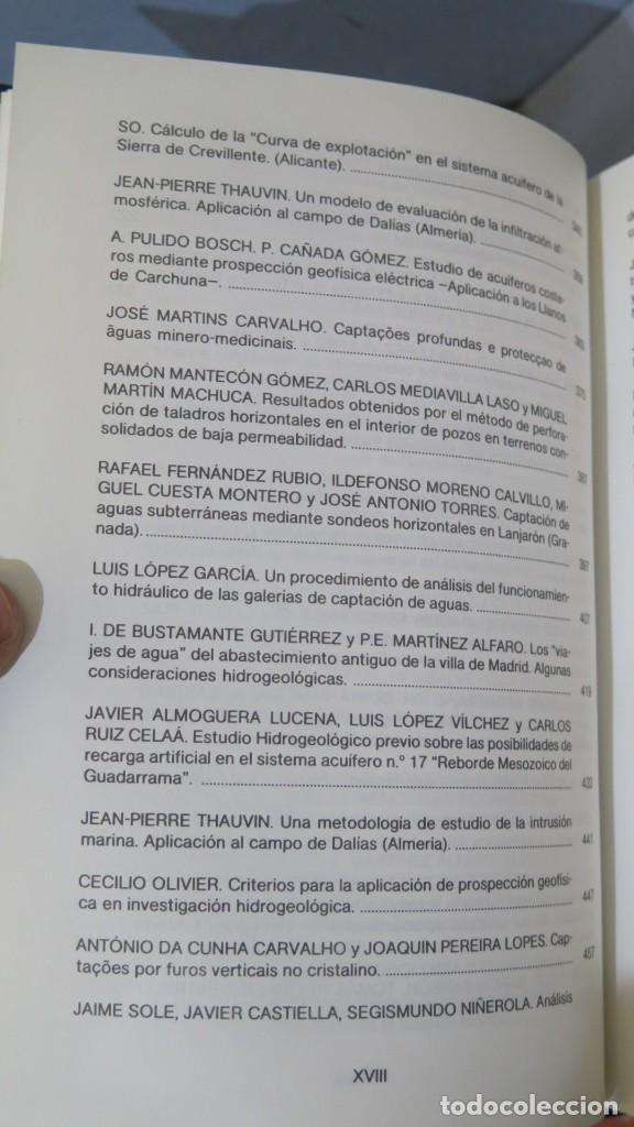 Libros de segunda mano: III SIMPOSIO DE HIDROGEOLOGIA. TOMO IX - Foto 5